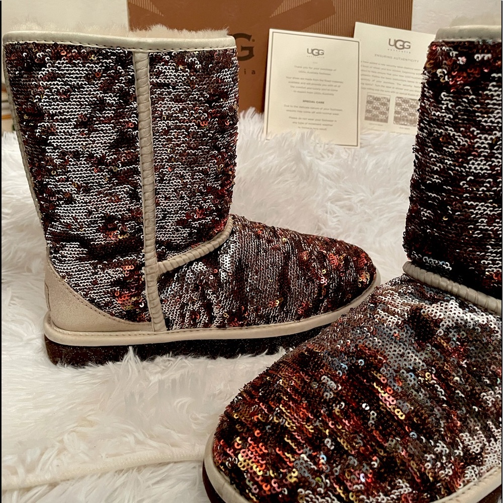 W classic short sparkles Authentic UGG Boots